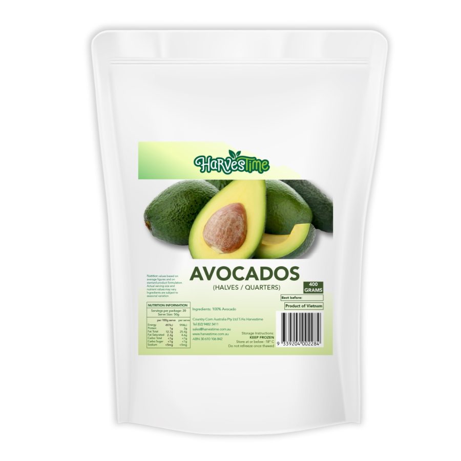 Harvestime Avocado Halves and Quarters 400g