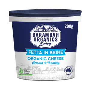 Barambah Organics Feta in Brine 200g