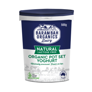 Barambah Organics Lactose Free Yoghurt 500g