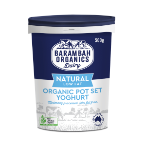 Barambah Organics Low Fat Yoghurt 500g