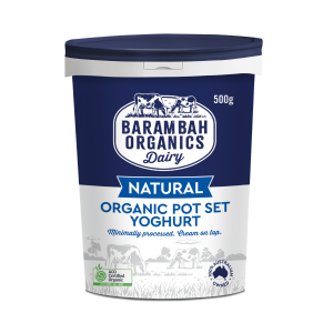 Barambah Organics Natural Yoghurt 500g