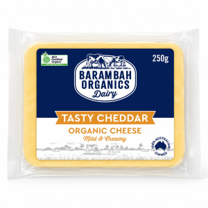 Barambah Organics Sliced Cheddar Cheese 210g