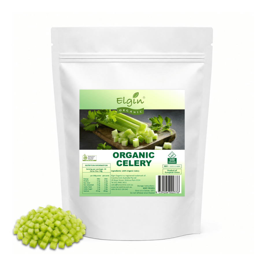 Organic Celery 500g Elgin Organic Celery 500g
