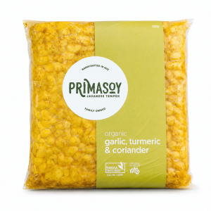 Primasoy Organic Garlic, Turmeric and Coriander Tempeh 250g