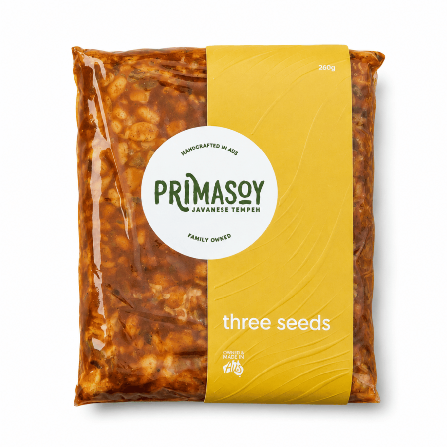 Primasoy Organic Garlic, Turmeric and Coriander Tempeh 250g