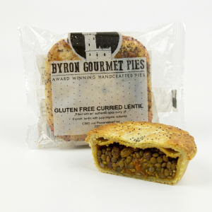 Gluten-free Curry Lentil Pie