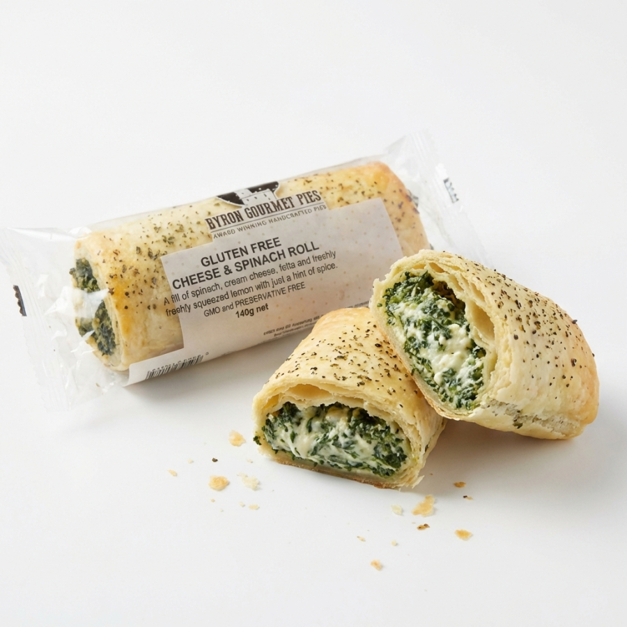 Gluten – Free Cheese & Spinach Roll
