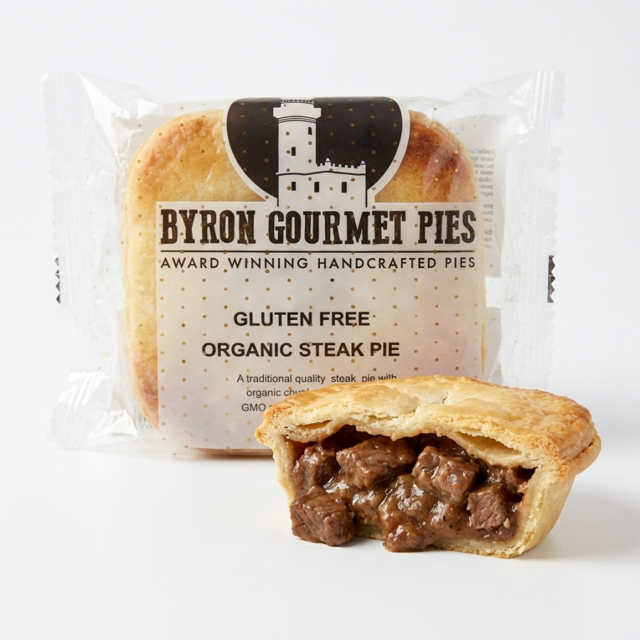 Gluten Free Organic Steak Pie