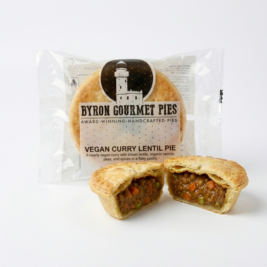 Vegan Curry Lentil Pie