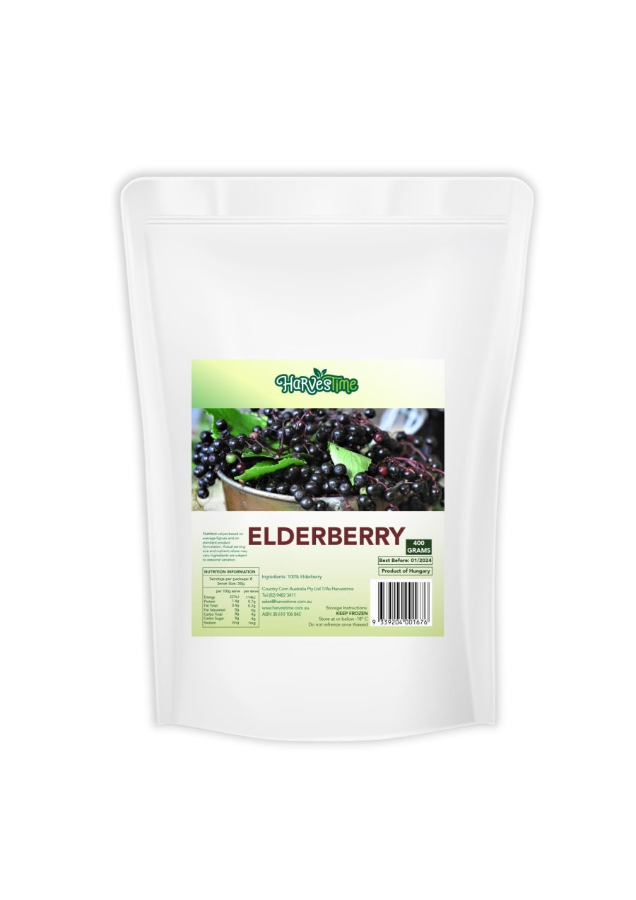 Harvestime Elderberries 400g