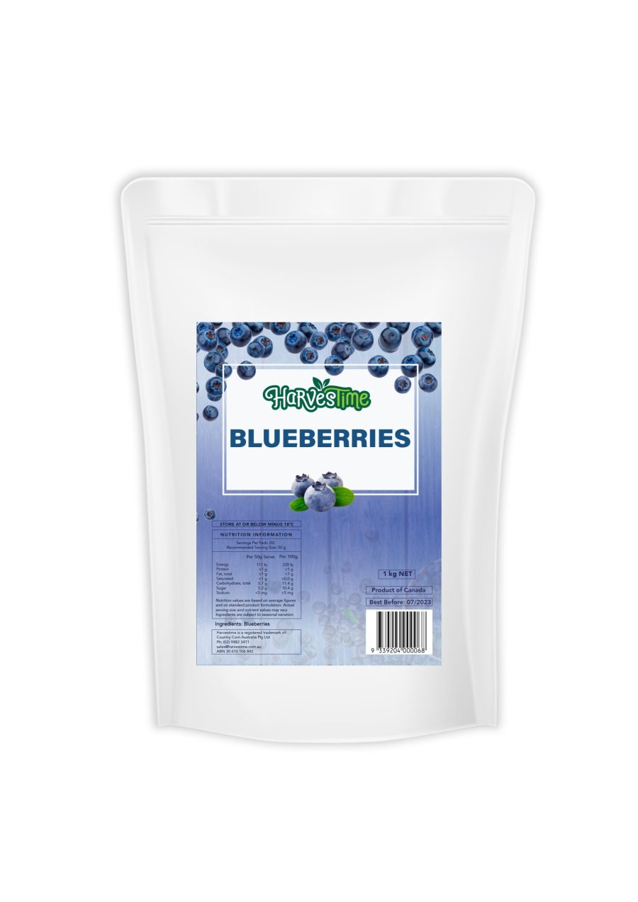 Harvestime Australian Blueberries 1kg