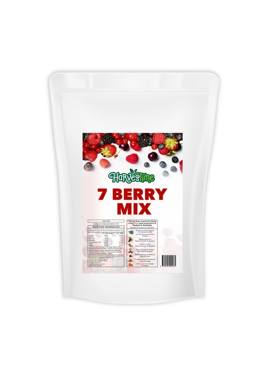 Harvestime 7 Berry Mix 1Kg