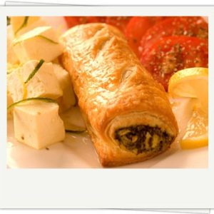 Cheese and Spinach Roll