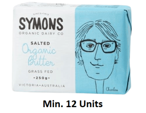 Symons Organic Salted Butter 250g