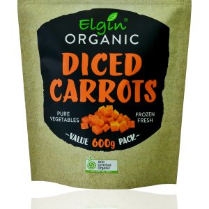 Elgin Organic Carrot Diced 600g