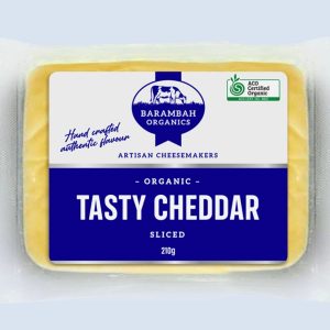 Barambah Sliced Cheddar 210G