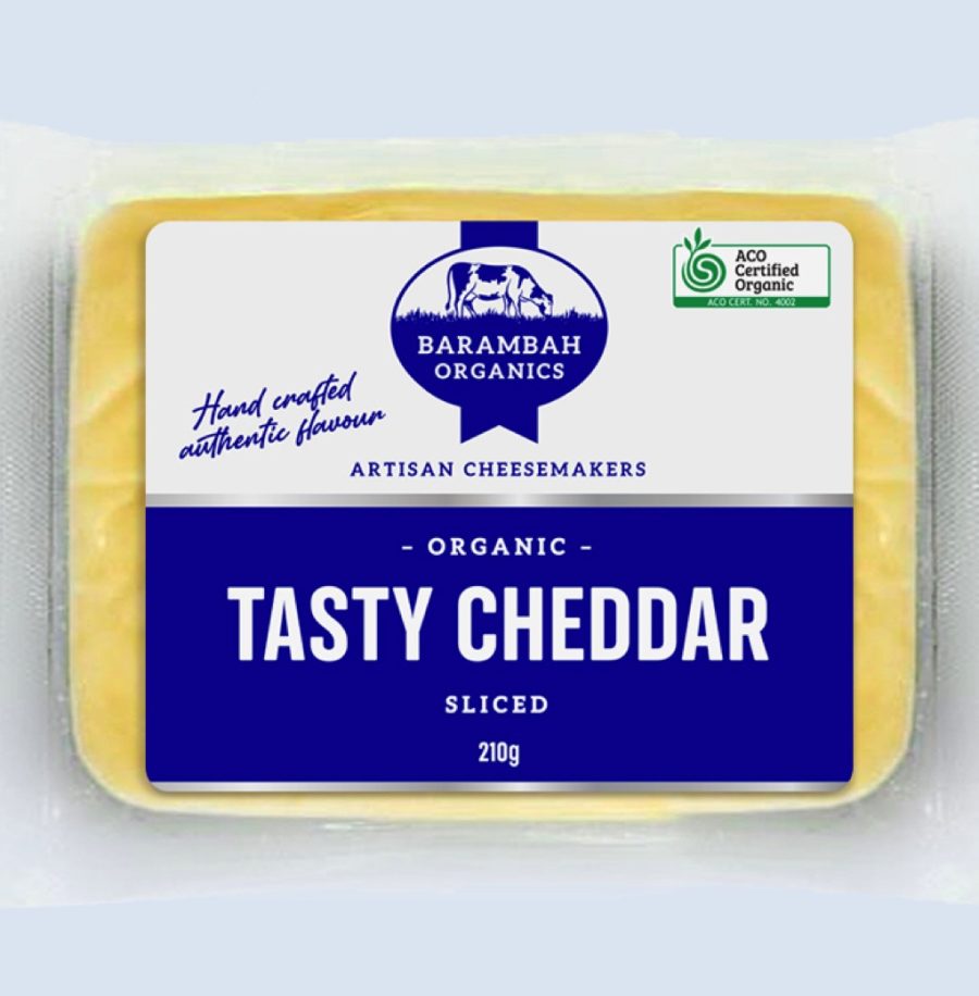 1151_1.jpg Barambah Organics Sliced Cheddar Cheese 210g