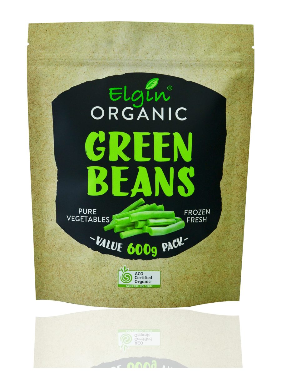 Elgin Organic Green Beans 600g