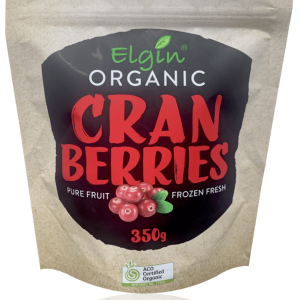 Elgin Org Cranberries 350g
