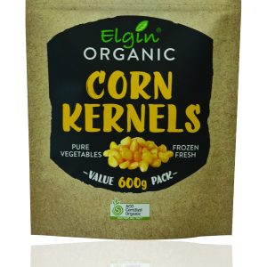 Elgin Organic Corn Kernels 600g