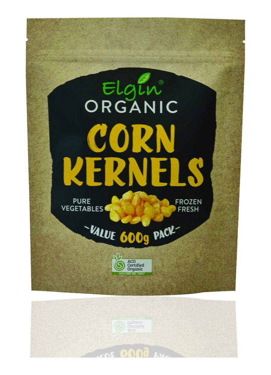 Elgin Organic Corn Kernels 600g