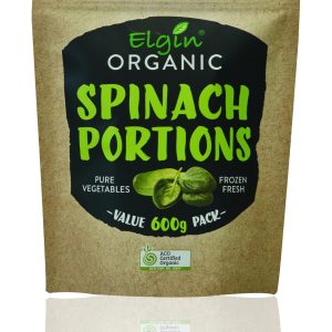 Elgin Organic Spinach 600g