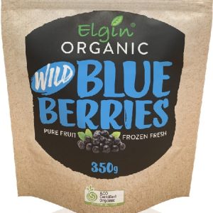 Elgin Org Wild Blueberries 350g