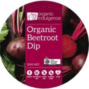 Organic Indulgence Beetroot Dip 200g