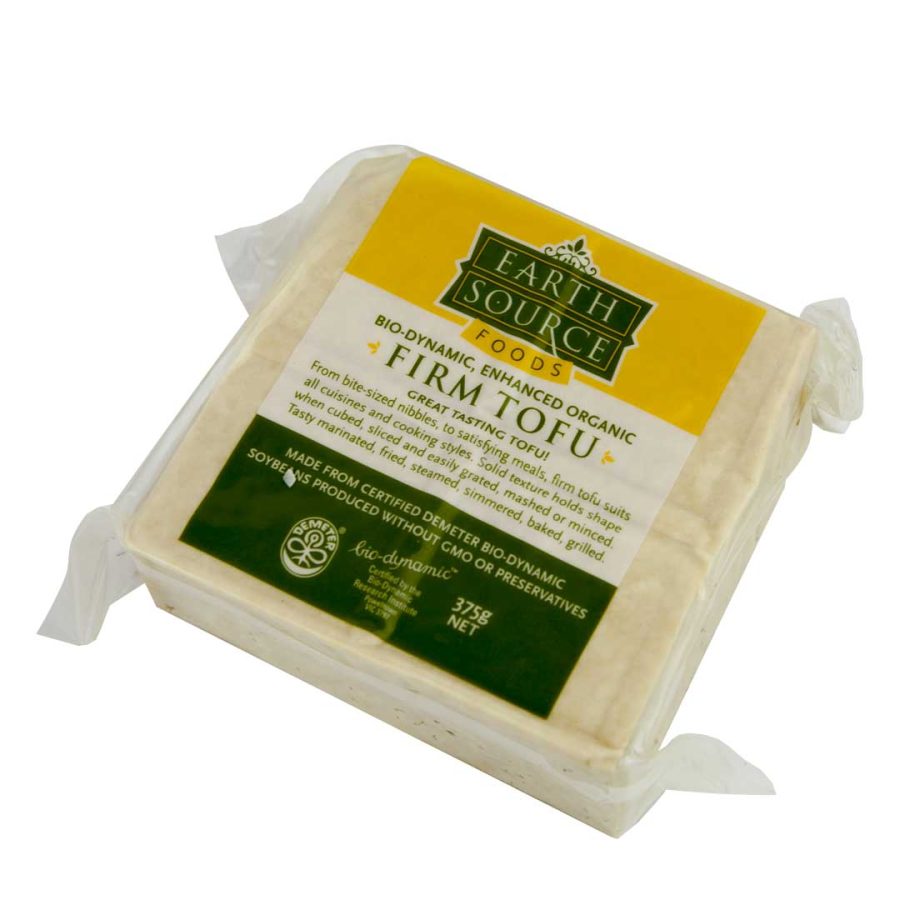 1209_1.jpg Earth Source Firm Tofu 375g (Bio-Dynamic, Enhanced Organic)