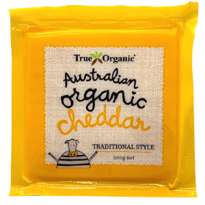 True Org Cheddar 200g