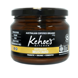 Australian Organic Mustard Paste 240g