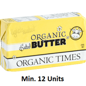 Organic Times Salted Butter 250g