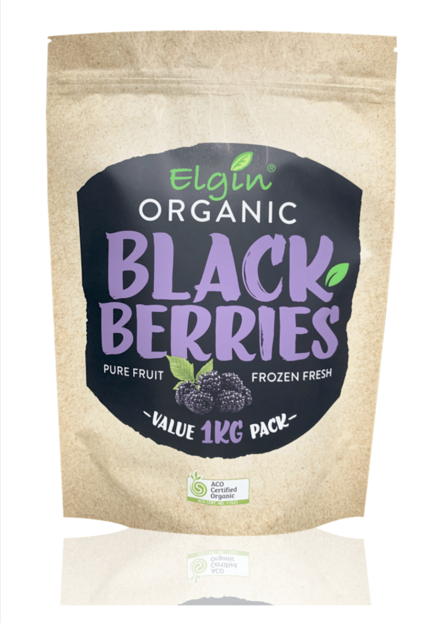 Elgin Organic Blackberries  8 x 1Kg | Box