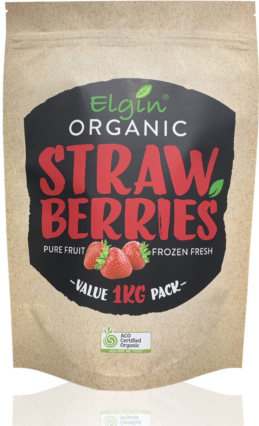 Elgin Organic Strawberries 1Kg ( 8 x 1Kg | Box )