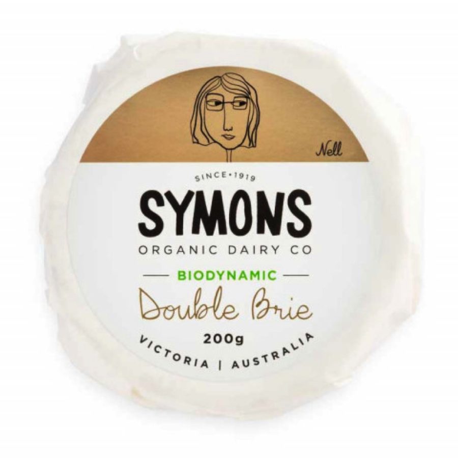 Symons Organic Double Cream Brie 200g