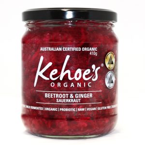 Organic Beetroot Ginger Kraut 410g