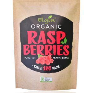 Elgin Organic Raspberries 1kg