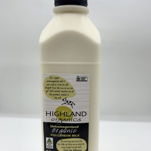 Highland Organics Fullcream Milk 1L