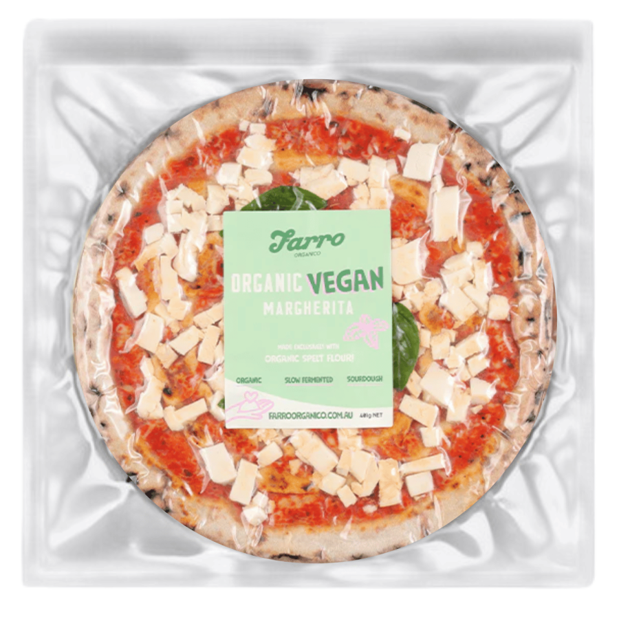 Farro Org Spelt Vegan Margherita 10”