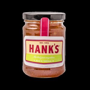 Hank's Pear Vanilla Jam 285g