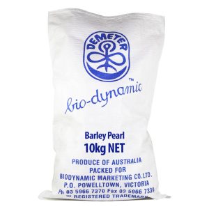 Bio Dynamic Barley Pearl 10kg Bulk