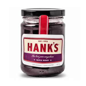 Hank's Triple Berry Jam 285g