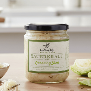 Herbs of Life Organic Caraway Seed Sauerkraut 350g