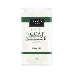 Meredith Goat Cheese with Fresh Dill Chevre 150g