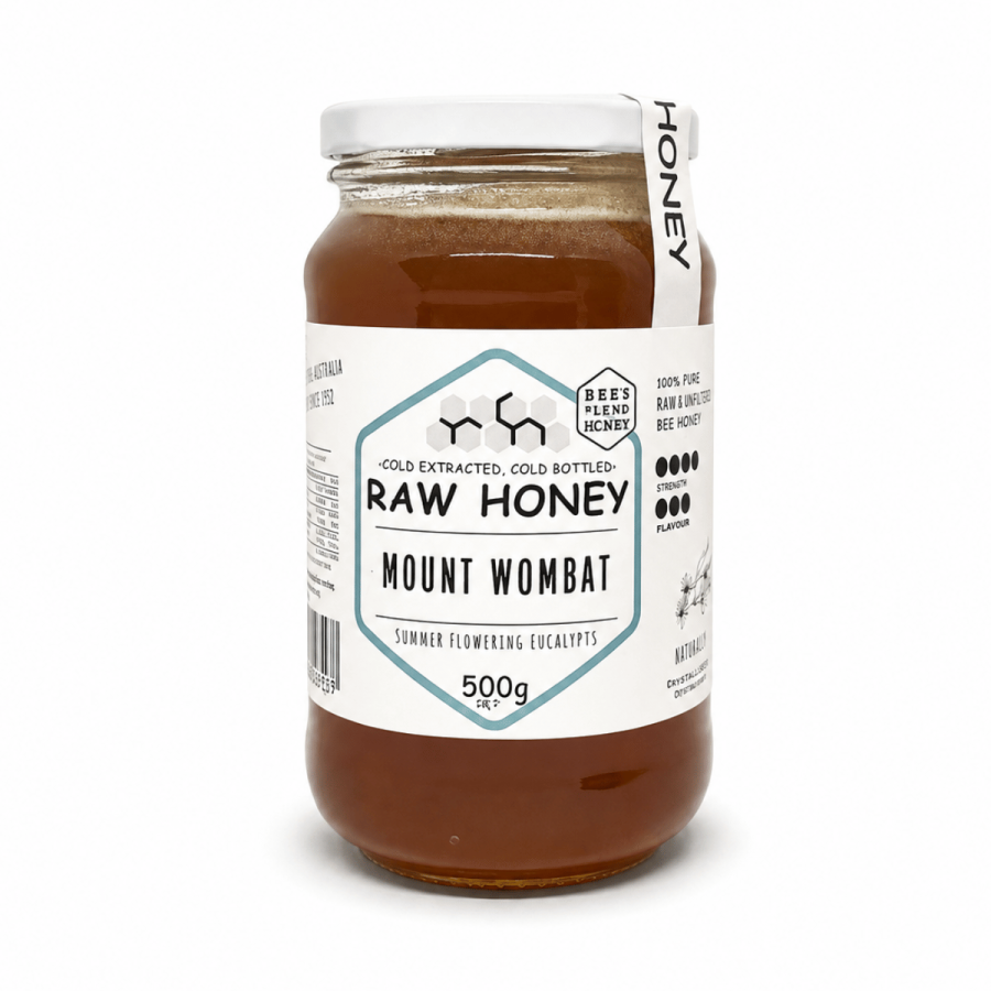Raw Honey Mount Wombat 500g