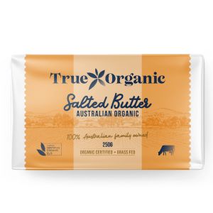 True Organic Salted Butter 250g