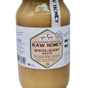 WHITE AND GIANT MALLEE 1KG HONEY
