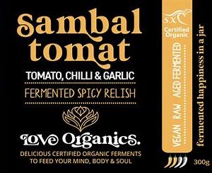 Love Organics Sambal Tomato 440g