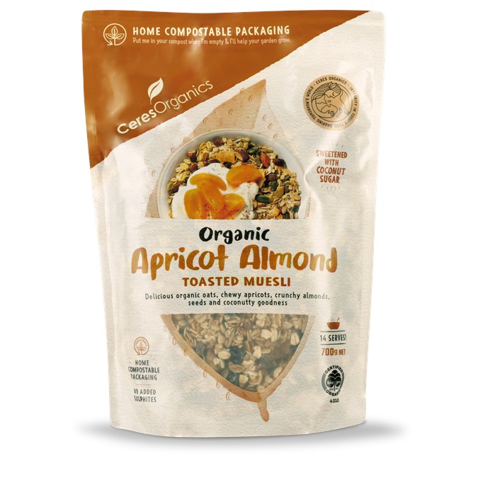 Muesli org Almod Apricot 500g