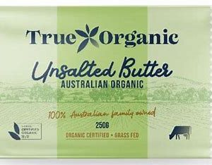 True Organic Unsalted Butter 12.5kg